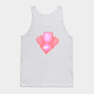 Pink gemstone Tank Top